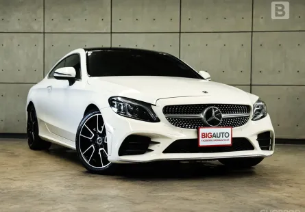 2022 Mercedes-Benz C200 2.0 W205 AMG Dynamic Coupe AT ไมล์แท้ 4 หมื่น มือแรกจากป้ายแดง B3788 