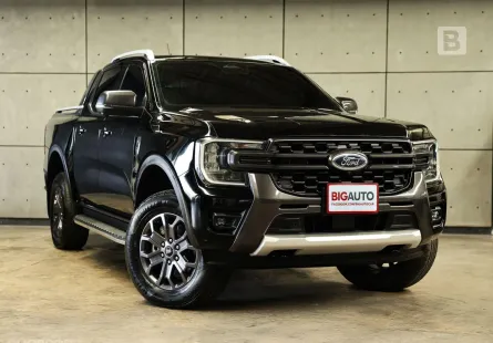 2023 Ford RANGER 2.0 Double Cab WildTrak Hi-Rider AT ไมล์แท้ 1 หมื่น รับประกัน5 ปี 150,000 KM B3089