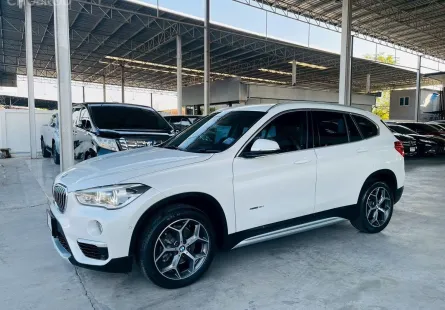 BMW X1 1.5 sDrive18i XLINE F48 ปี 2017 รถสวย สภาพพร้อมใช้ ไมล์น้อย รับประกันตัวถังสวย