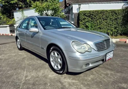 MERCEDES-BENZ C180 W203 2.0 Elegance ปี 2002