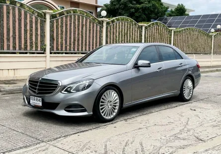 MERCEDES BENZ E300 2.2 BLUETEC HYBRID EXECUTIVE ปี 2015 สภาพนางฟ้า