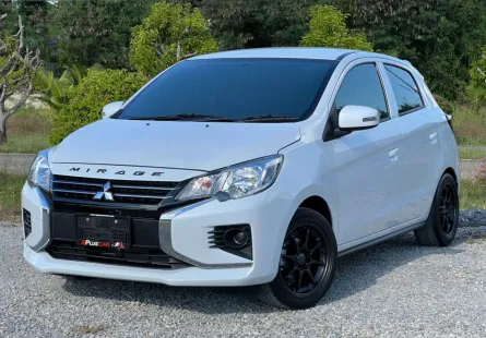 MITSUBISHI MIRAGE GLX 1.2 A/T CVT ปี2019 สีขาว