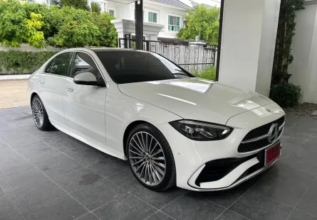 Mercedes-Benz C-Class C220d AMG DYNAMIC 2022 วารันตีถึงปี 2530 รถบ้าน ไมล์น้อย 