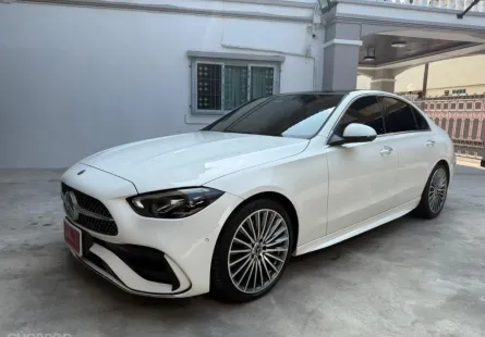 Mercedes-Benz C-Class C220d AMG DYNAMIC 2022 วารันตีถึงปี 2530 รถบ้าน ไมล์น้อย 