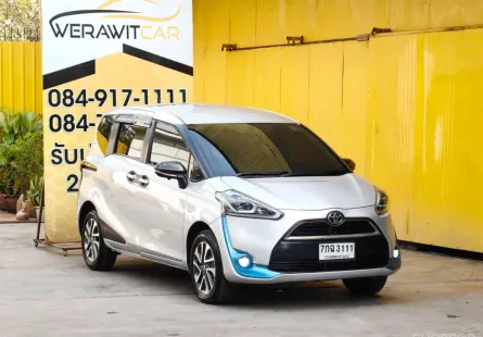 Toyota Sienta 1.5 V Wagon ตัวท็อป ปี 2018 ป้ายทะเบียนสวย 7กฉ3111กทม แถมไปกับตัวรถ
