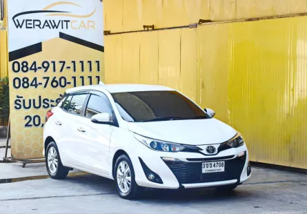 Toyota YARIS 1.2 G Hatchback ปี 2018 รถ 5 ประตู เครื่อง เบนซิน เกียร์ Autoรถสวย ตัวถังบางเดิมทั้งคัน