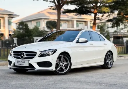 2015 Mercedes-Benz C-Class 2.1 Blue TEC HYBRID รถเก๋ง 4 ประตู รถบ้านมือเดียว 