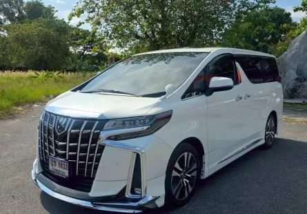 2024 Toyota ALPHARD 2.5 รถตู้/MPV รถบ้านมือเดียว ไมล์แท้ ประวัติดี  