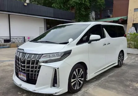 2021 Toyota ALPHARD 2.5 รถตู้/MPV ออกรถง่าย รถสวย ไมล์น้อย  