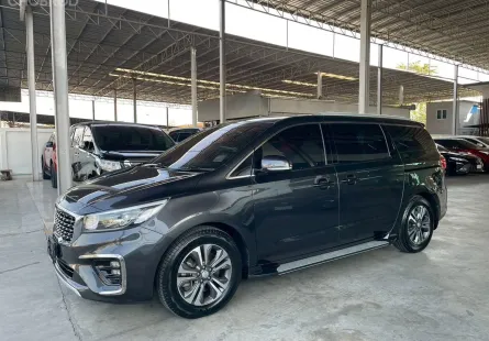 KIA GRAND CARNIVAL 2.2 SXL ปี 2020 รถสวย มือแรกออกห้าง พร้อมใช้ ไมล์น้อย TOP สุด รับประกันตัวถังสวย