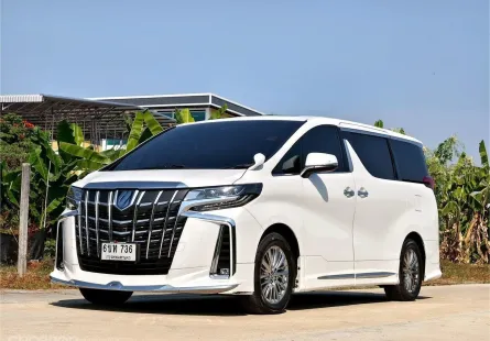 TOYOTA Alphard​ Hybrid 2.5 SRC Package รุ่น.Top E-​Four Sunroof  8A/T ปี 2022