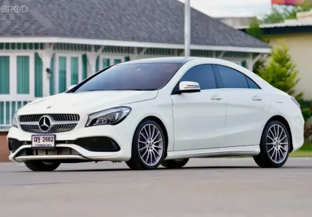 2017 Mercedes-Benz CLA-Class 2.0 CLA250 AMG รถเก๋ง 4 ประตู ดาวน์ 0% รถสวย ไมล์น้อย  