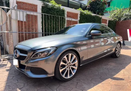 2018 Mercedes-Benz C-Class 2.0 C250 Coupe รถเก๋ง 2 ประตู รถสภาพดี มีประกัน ไมล์แท้ 