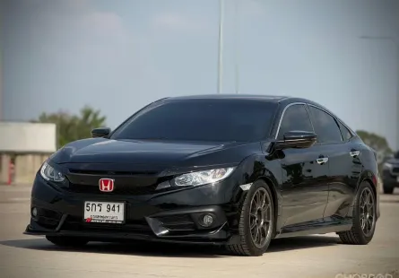 2016 Honda CIVIC 1.5 Turbo รถเก๋ง 4 ประตู ฟรีดาวน์