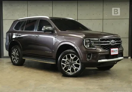 2023 Ford EVEREST 2.0 Titanium+ 4WD SUV AT ไมล์แท้ 5 หมื่น รับประกันตัวรถ 5 ปี 150,000 KM B5044