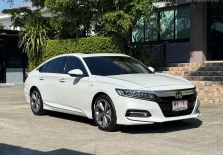 2021 HONDA ACCORD HYBRID TECH รถมือเดียว วิ่งเพียง 33,000 กม สภาพป้ายแดง รถไม่เคยมีอุบัติเหตุครับ