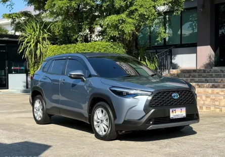 2022 Toyota CROSS HYBRID SMART รถมือเดียวป้ายแดง รถวิ่งน้อย เข้าศูนย์ตามระยะ รถไม่มีอุบัติเหตุครับ