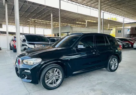 BMW X3 2.0 sDrive20d M-SPORT 4WD G01 ปี 2020 รถสวย มือแรกออกห้าง ไมล์น้อย TOP สุด รับประกันตัวถังสวย