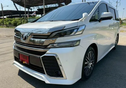 Toyota Vellfire 2.5 ZG  ตัวท๊อปสุด ปี 2015