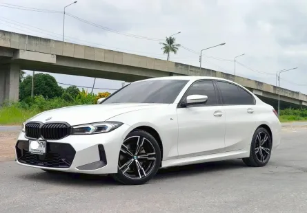 BMW 320d M Sport Lci Top ปี 2023 แท้ สีขาว ดีเซล