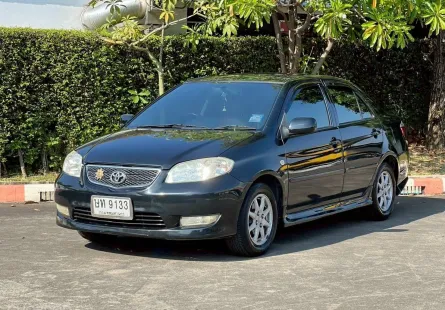 Toyota Vios 1.5 E AT (LPG) ปี 2004 สีดำ