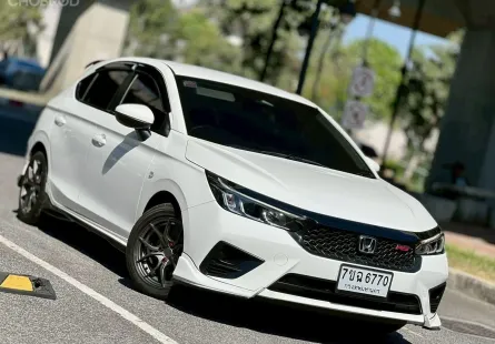  Honda City 1.0s+ Turbo Hatchback เกียร์: ออโต้ เครื่องยนต์: เบนซิน สี: ขาว  ปี: 2024