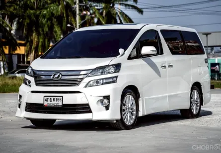 Toyota Vellfire 2.4 ปี 2014 รถบ้านแท้ ราคาดีสุด
