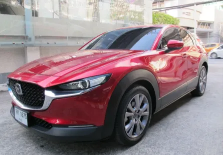 2021 MAZDA CX-30 2.0 SP (รุ่นTOP) เกียร์AUTO สีแดง ปุ่มSTART หลังคาSUNROOF วิ่งน้อย 36,288 กม รถสวย 