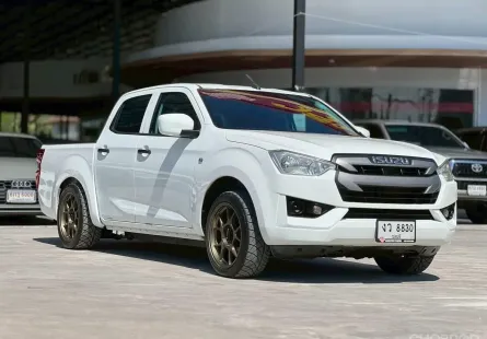 2020 ISUZU D-MAX 19-ปัจจุบัน, CAB-4 1.9 Ddi S โฉม CAB-4 19-ปัจจุบัน สีขาว เกียร์ธรรมดา