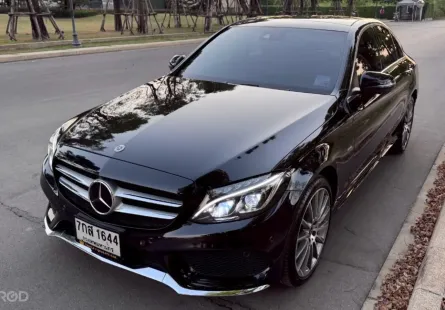 2017 Mercedes-Benz C-Class 2.0 C350e รถเก๋ง 4 ประตู รถสวย ไมล์น้อย 