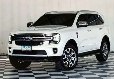 FORD EVEREST NEXT GEN 2.0 BI TURBO TITANIUM PLUS SUNROOF 2WD เกียร์ออโต้ ปี 2022 (ไม่ขายป้ายทะเบียน)
