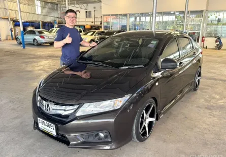 Honda City 1.5 I-VTEC CNG ปี 2015 สีน้ำตาล