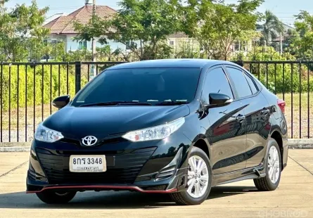 2017 Toyota Yaris Ativ 1.2 E รถเก๋ง 4 ประตู รถสวย มือเดียว โครงสร้างเดิม