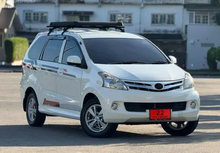 Toyota AVANZA 1.5G รถ7ที่นั่ง รถมือเดียว ไม่มีชน แต่งแคมป์ปิ้ง พร้อมออกทริปได้เลย 