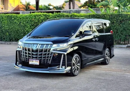 Toyota Alphard 2.5 SC 2022 รถบ้านสภาพดี วิ่งน้อย มือเดียวป้ายแดง  