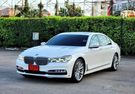 2017 BMW 7 Series 3.0 740iL รถเก๋ง 4 ประตู รถสภาพดี มีประกัน ไมล์แท้  