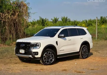 FORD EVEREST 2.0 BI-TURBO WILDTRAK (4WD) ปี 2023 SUV 7 ที่นั่ง ตัวท็อป สายลุย ออปชันจัดเต็ม