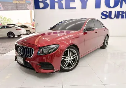 2016จด2017 Benz E220d Amg Dynamic W213 