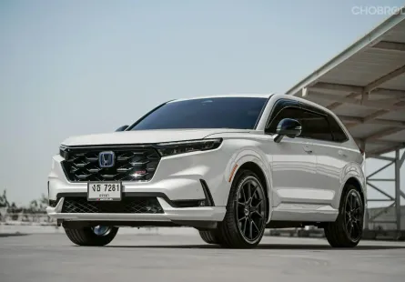Honda CR-V e:HEV RS 4WD ปี 2023  รถครอบครัวมือเดียว ป้ายแดง เลขไมล์แท้
