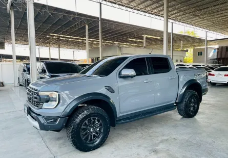 FORD RAPTOR 3.0 V6 4WD ปี 2023 รถสวย มือแรกออกห้าง สภาพป้ายแดง ไมล์น้อย TOP สุด รับประกันตัวถังสวย