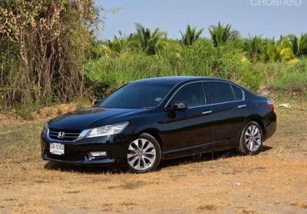 HONDA ACCORD 2.4 EL (NAVI) ปี 2014 แรง ประหยัด ออปชันครบ ภายในหรู ขับดีมาก