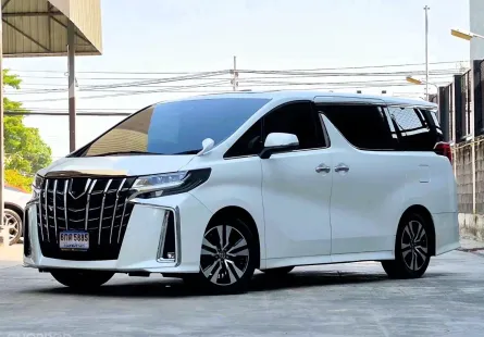 Toyota Alphard 2.5 2022 รถบ้านมือเดียวสวยมาก 