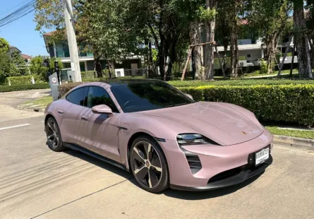 Porsche Taycan 105 kWh 2021 สีชมพูหายาก วิ่งน้อยเพียง 42,xxx km 