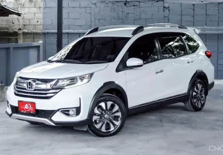 HONDA BRV 1.5 SV TOP เจ็ดที่นั่ง A/T ปี2019(แท้) mnc สีขาว