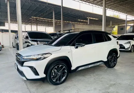 TOYOTA CROSS 1.8 HEV GR SPORT 2024 รถสวย มือแรกออกห้าง สภาพป้ายแดง ไมล์ 2 หมื่น TOP รับประกันตัวถัง