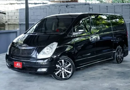 HYUNDAI H1 DELUXE 2.5 ดีเซล A/T ปี2011(แท้) สีดำ