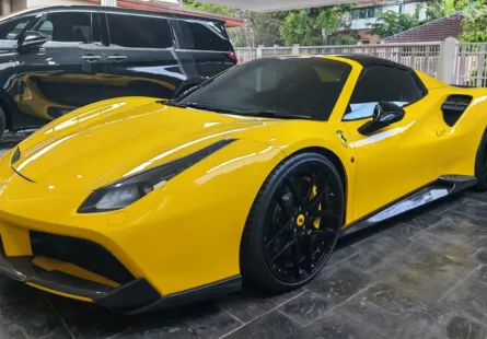 Ferrari 488 Spider 3.9 2019 ชุดแต่ง Novitec เต็มคัน รถสวย ไมล์น้อย ดูแลอย่างดี  