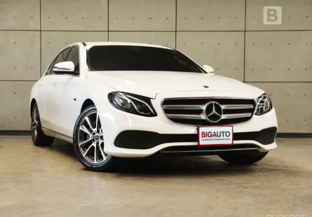 2020 Mercedes-Benz E350 2.0 W213 e Avantgarde Sedan AT ไมล์แท้ 2 หมื่น มือแรกป้ายแดง B7955