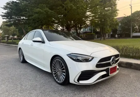 Mercedes-Benz C-Class C220d AMG DYNAMIC 2022 วารันตีถึงปี 2530 รถบ้าน ไมล์น้อย 