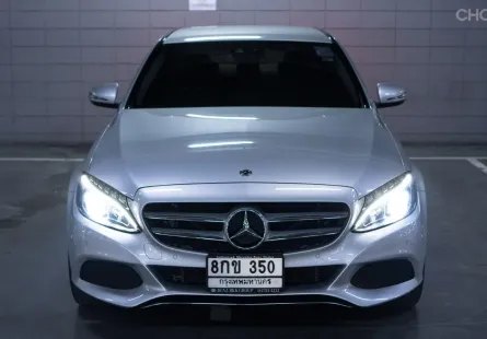 เจ้าของขายเอง Mercedes Benz C350e Avantgarde W205 ปี 2018 สีเงิน ทะเบียนตรงรุ่น เลขมงคล